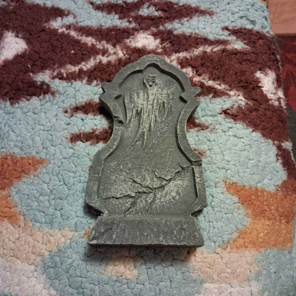 Gray Tombstone Decor